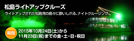 松島ライトアップクルーズ